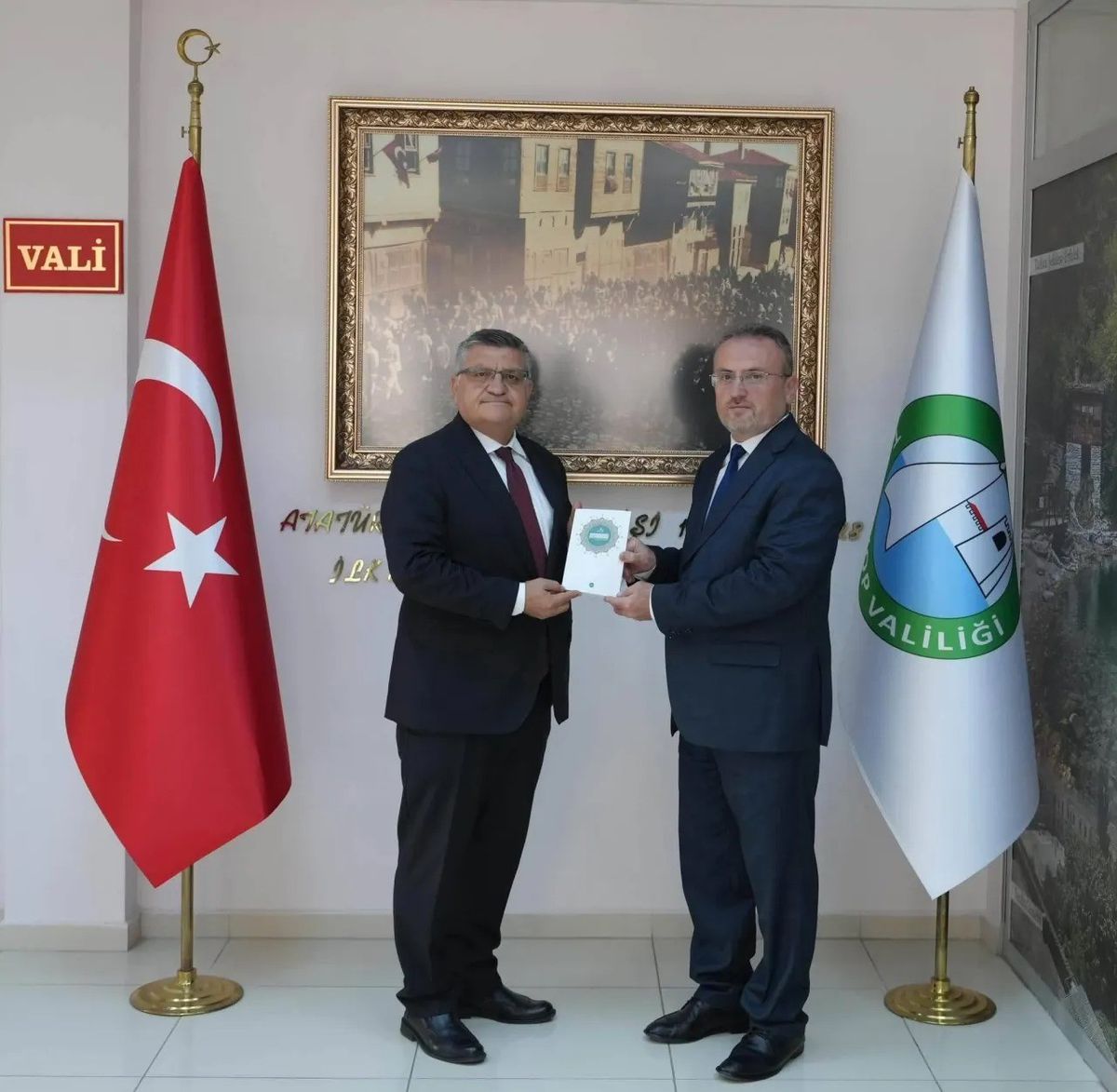 Sinop Valisi Özarslan'a Mevlid-i Nebi Haftası Ziyareti