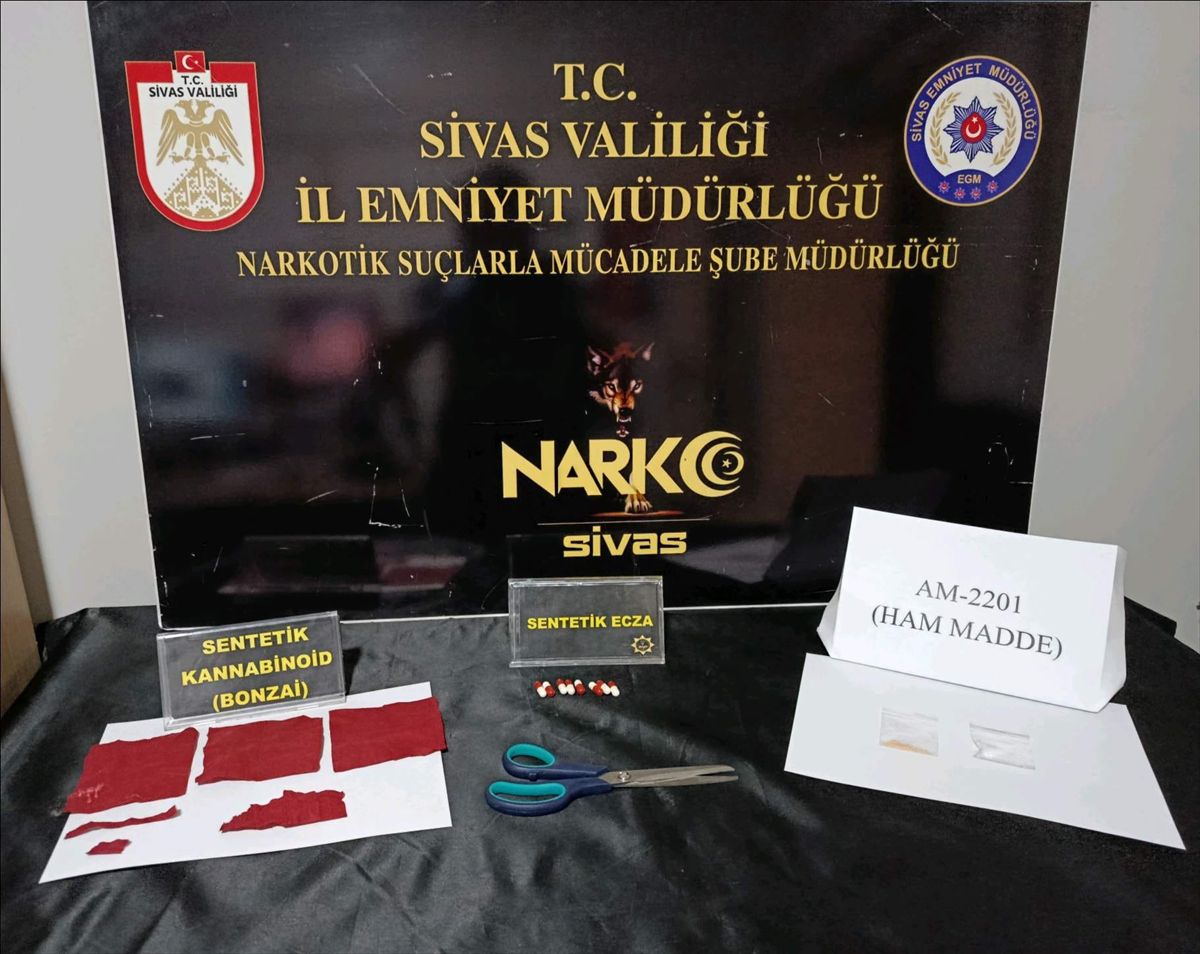 Sivas'ta Uyuşturucu Operasyonu: 3 Tutuklama