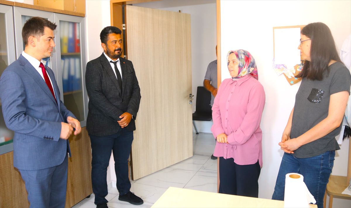 Taşova Kaymakamı'ndan sağlık merkezlerine ziyaret