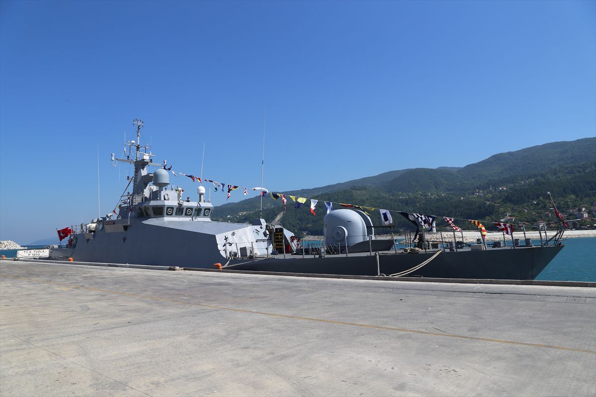 TCG Tuzla, İnebolu'da 101. Yıl Kutlamalarında