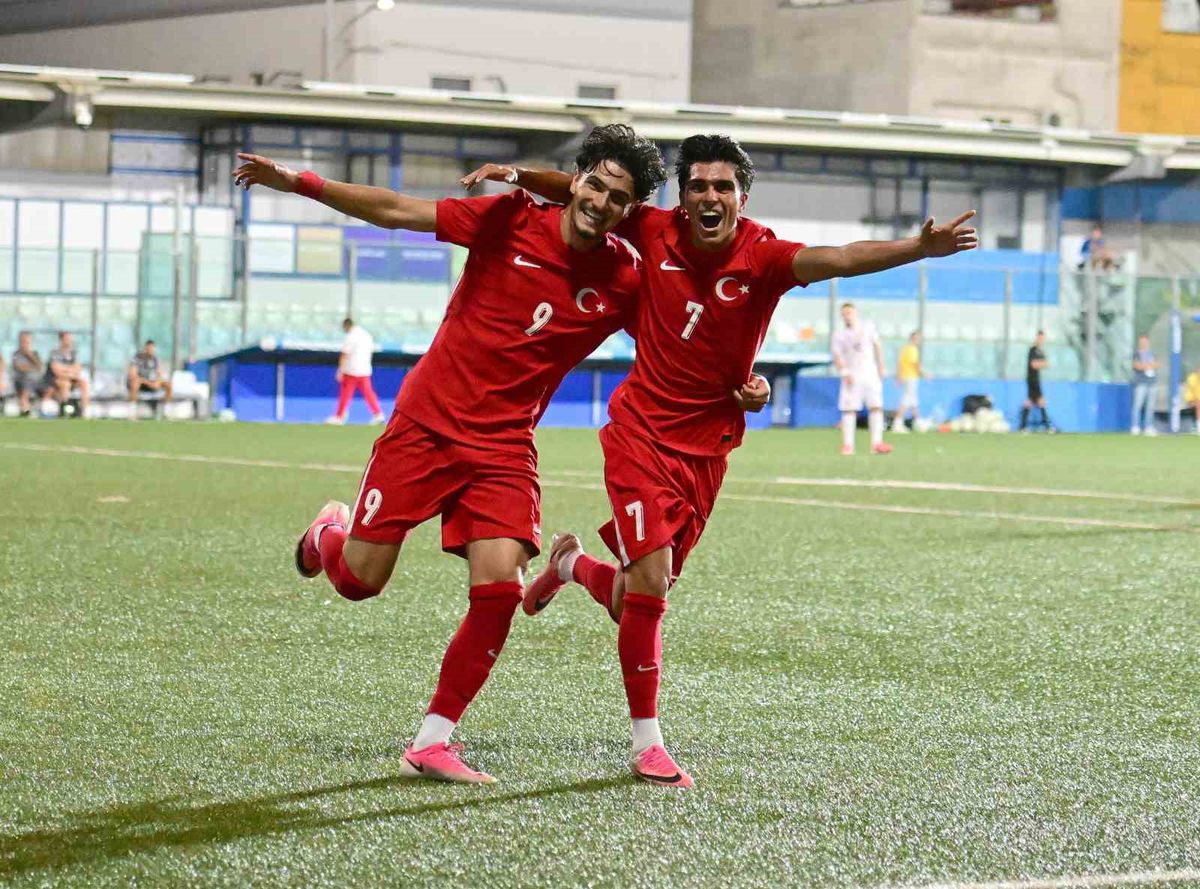 U20 Milli Takımı Kuzey Makedonya'yı 3-0 Geçti