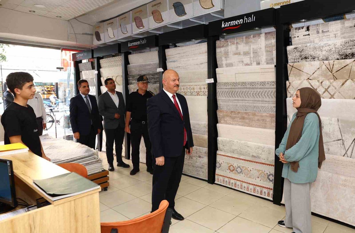 Adıyaman Valisi Esnafla Buluştu