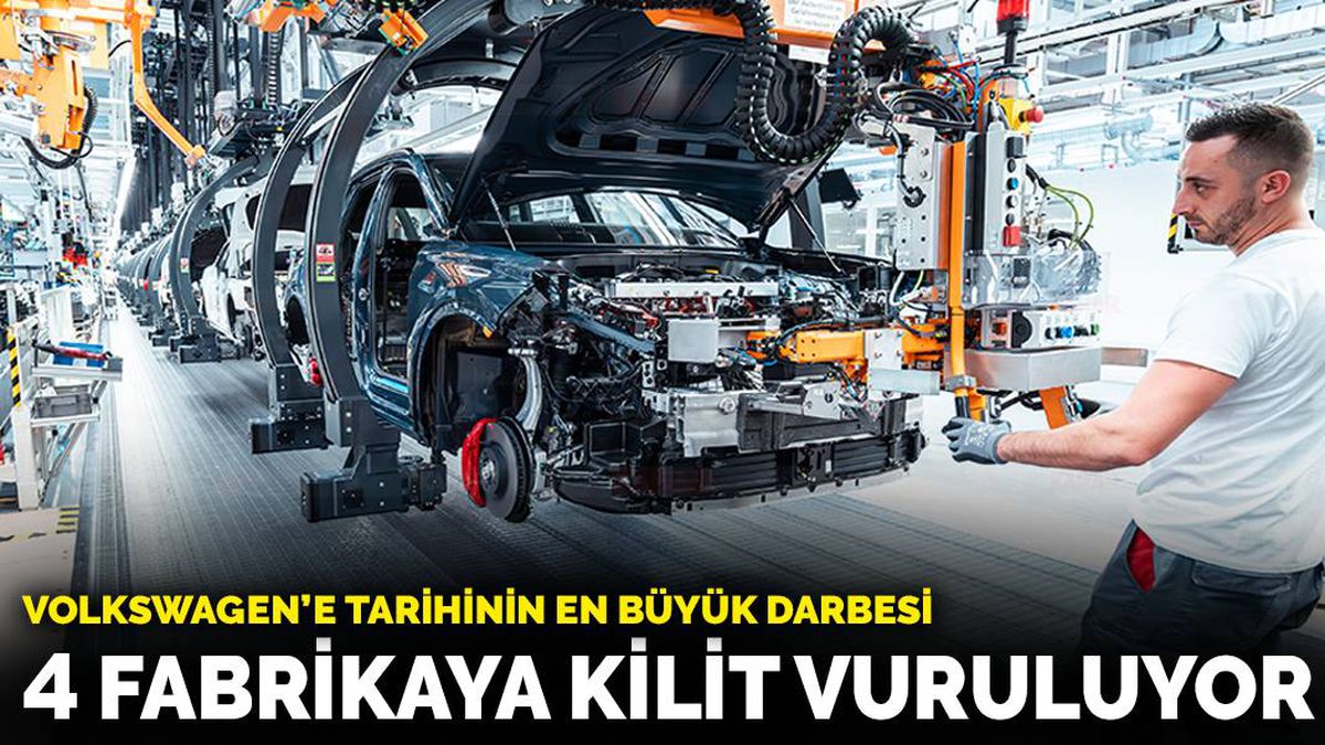 Volkswagen’de Kritik Hafta: Dört Fabrikanın Geleceği Belirleniyor