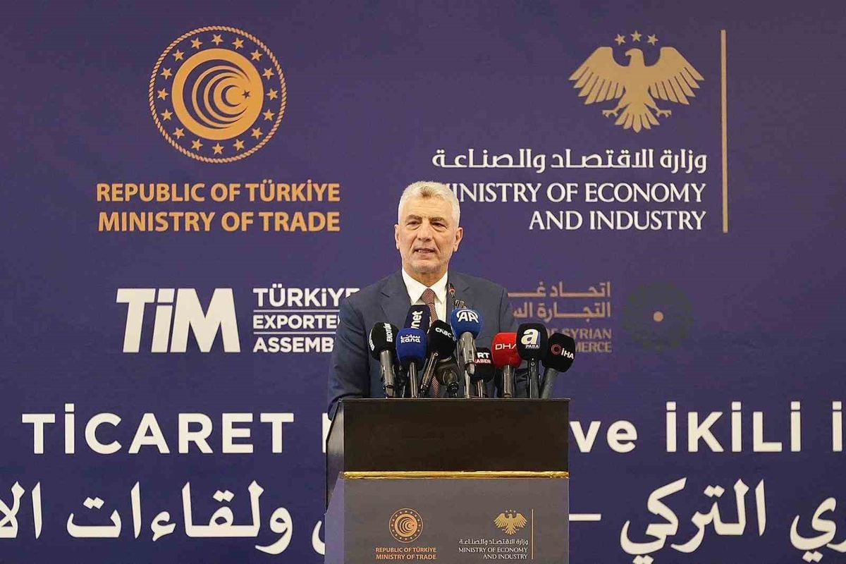 Bakan Bolat: Türkiye-Suriye ticaret hacmi hedefi 10 milyar dolar