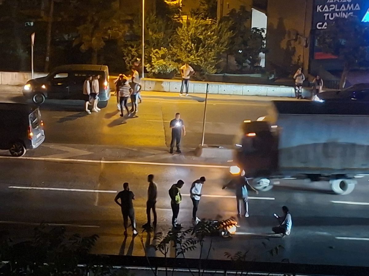 Büyükçekmece'de Feci Kaza: Yaya Geçidinde Değilken Çifte Çarpmanın Kurbanı Oldu