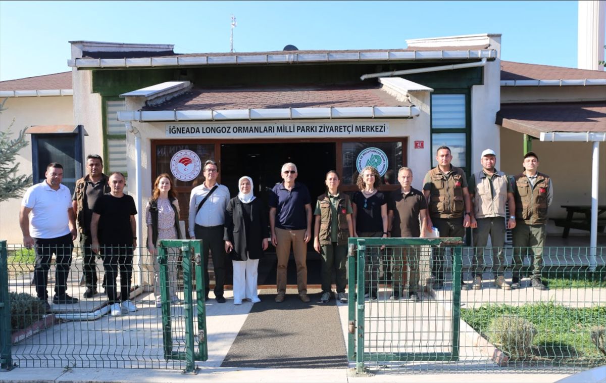 İğneada Longoz Ormanları'nda saha incelemesi