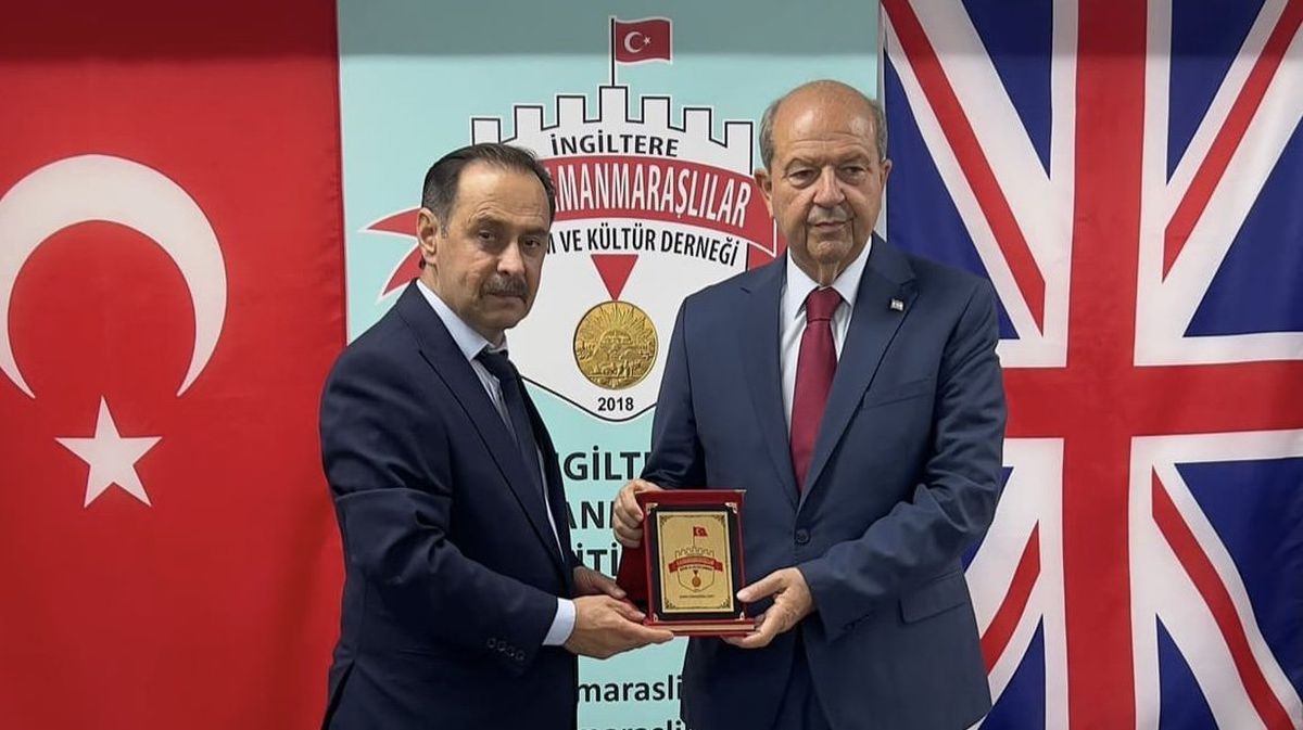 Ersin Tatar İngiltere'de Kahramanmaraşlılarla Buluştu
