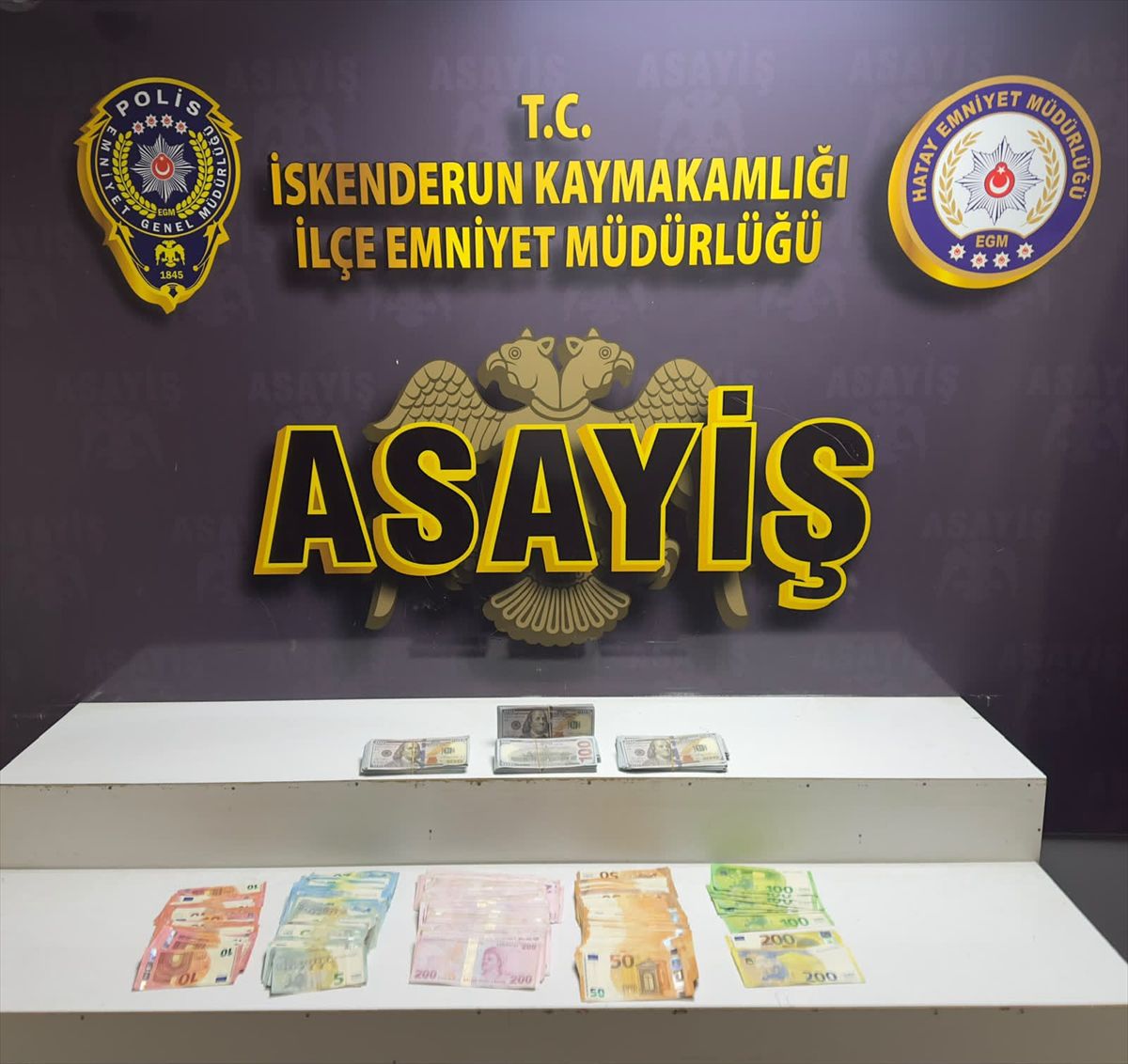 Hatay'da sahte dolar dolandırıcılığı: 3 tutuklama