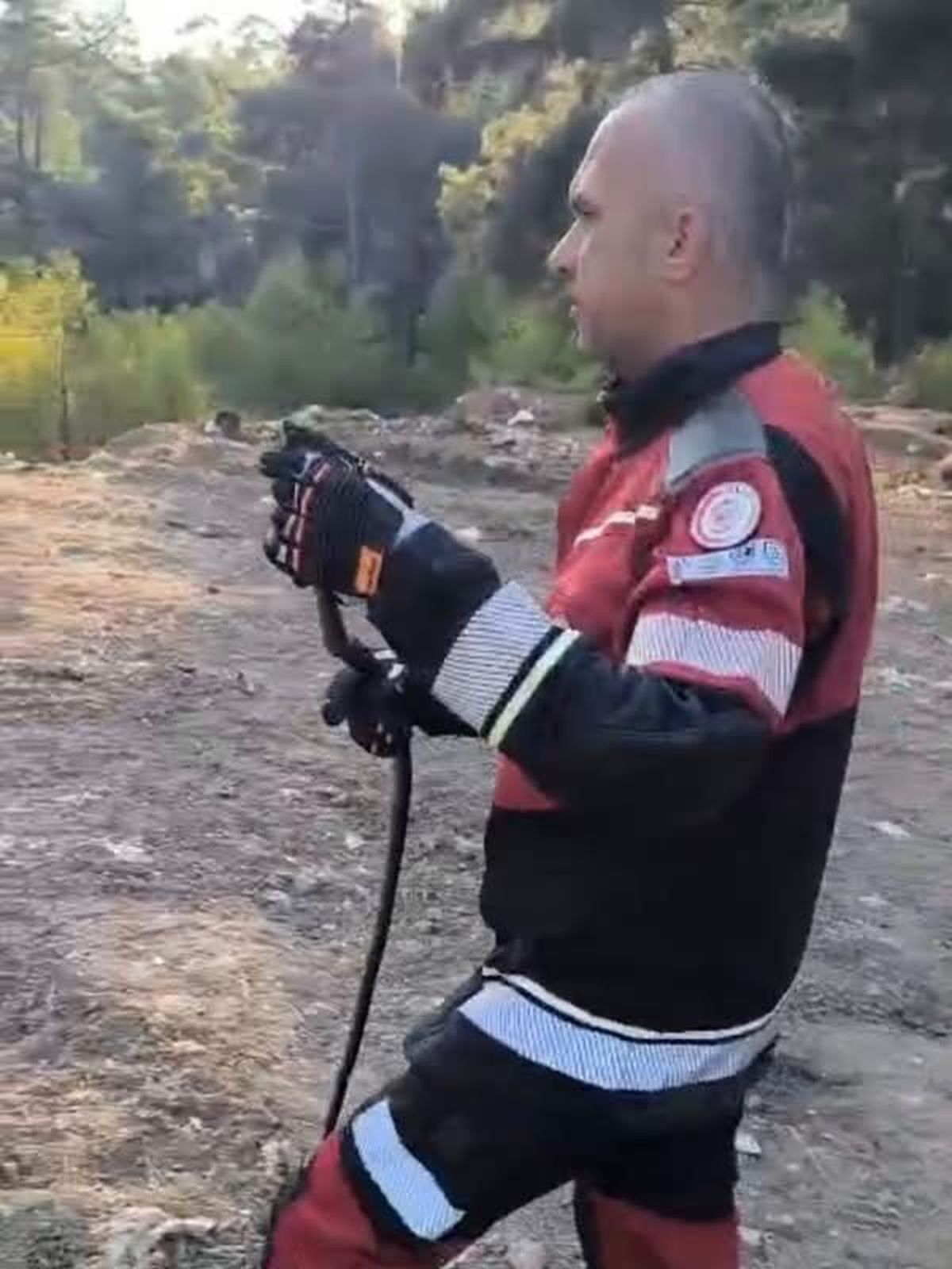 Hatay'da Yerleşim Yerlerinde Görülen Yılanlar Doğal Yaşam Alanlarına Bırakıldı