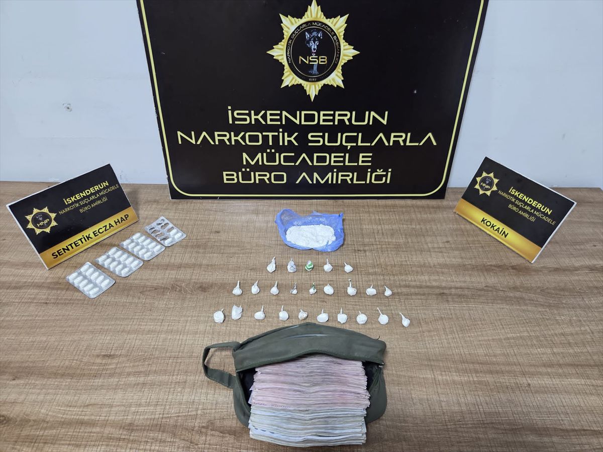 İskenderun'da Uyuşturucu Operasyonu: Zanlı Tutuklandı