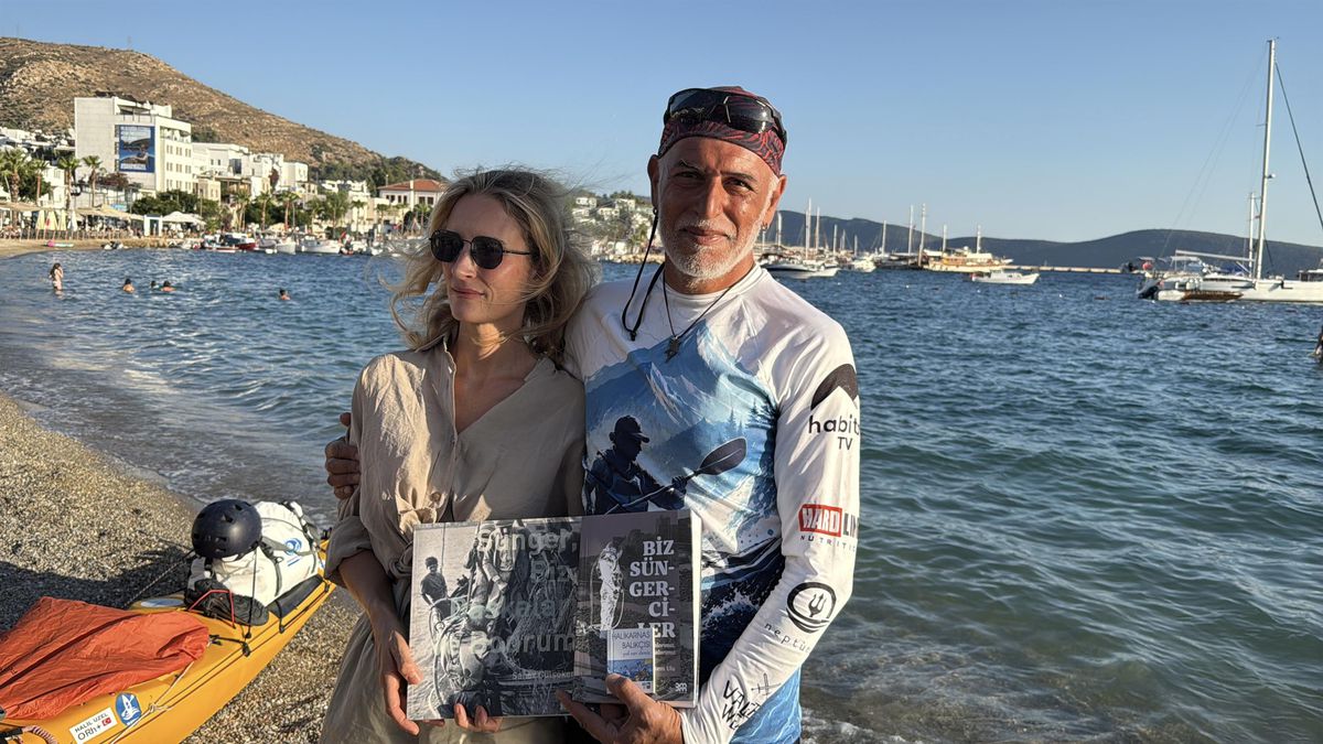 Emekli Astsubayın Kanoyla Türkiye Turu: 83 Günde Bodrum'da