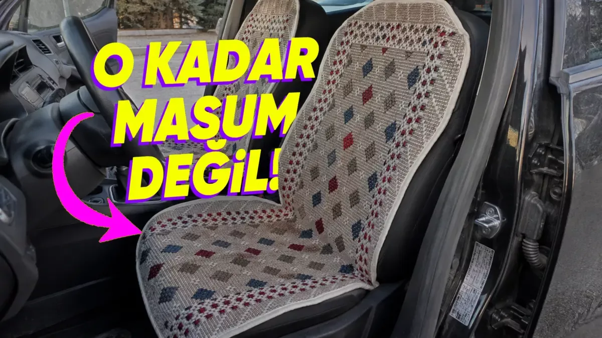 Koltuk kılıfı güvenlik riski oluşturabilir