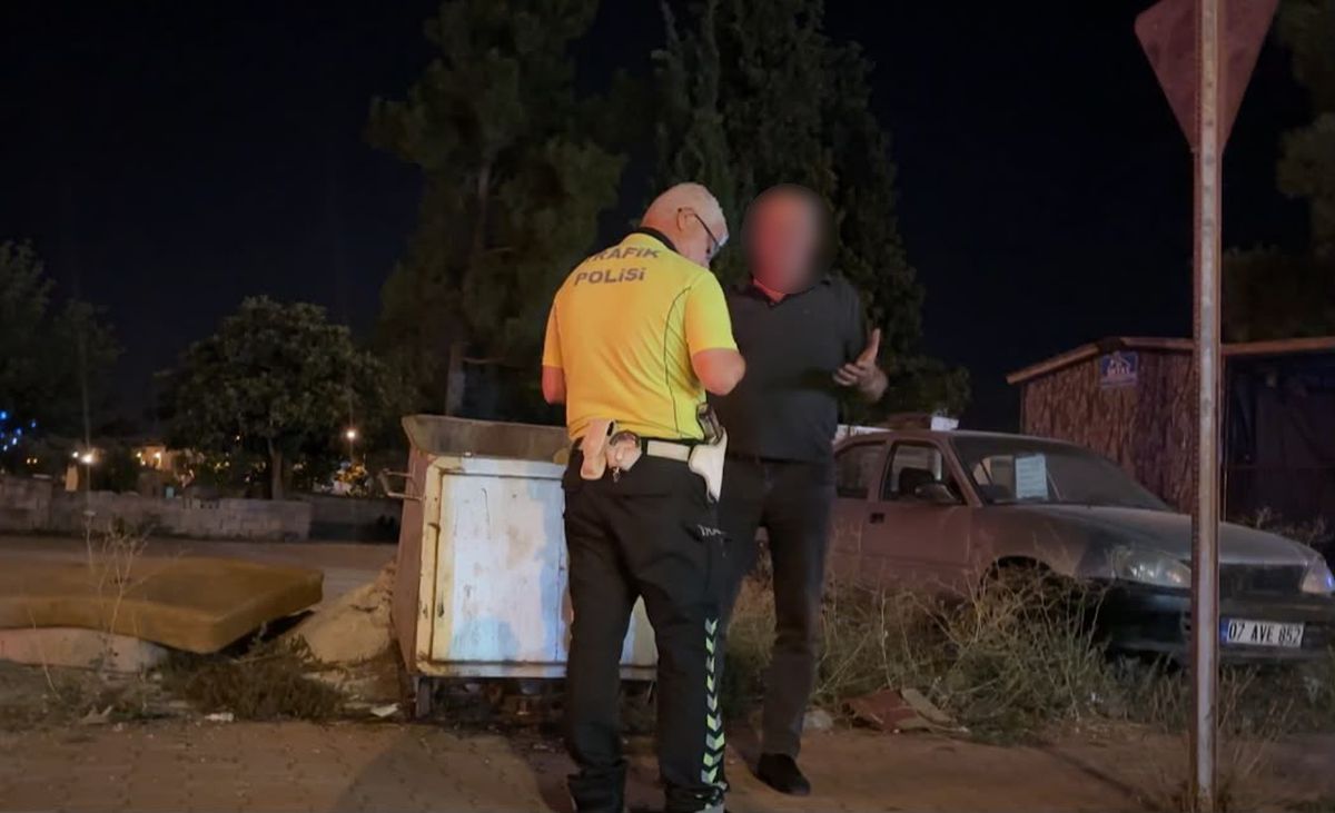Polis Uygulamasında Ehliyetsiz Sürücü ve Alkollü Babaya 480 Bin TL Ceza