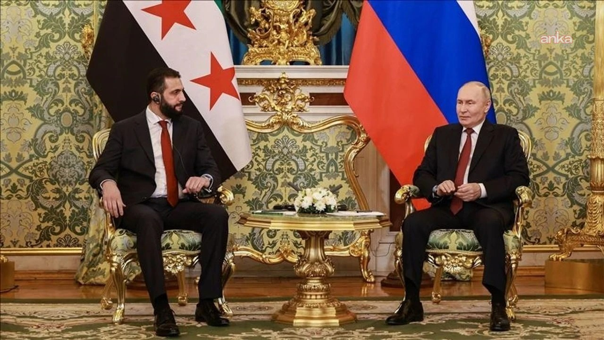 Şara ve Putin Görüşmesi: Rusya'dan İsrail Saldırılarına Ret