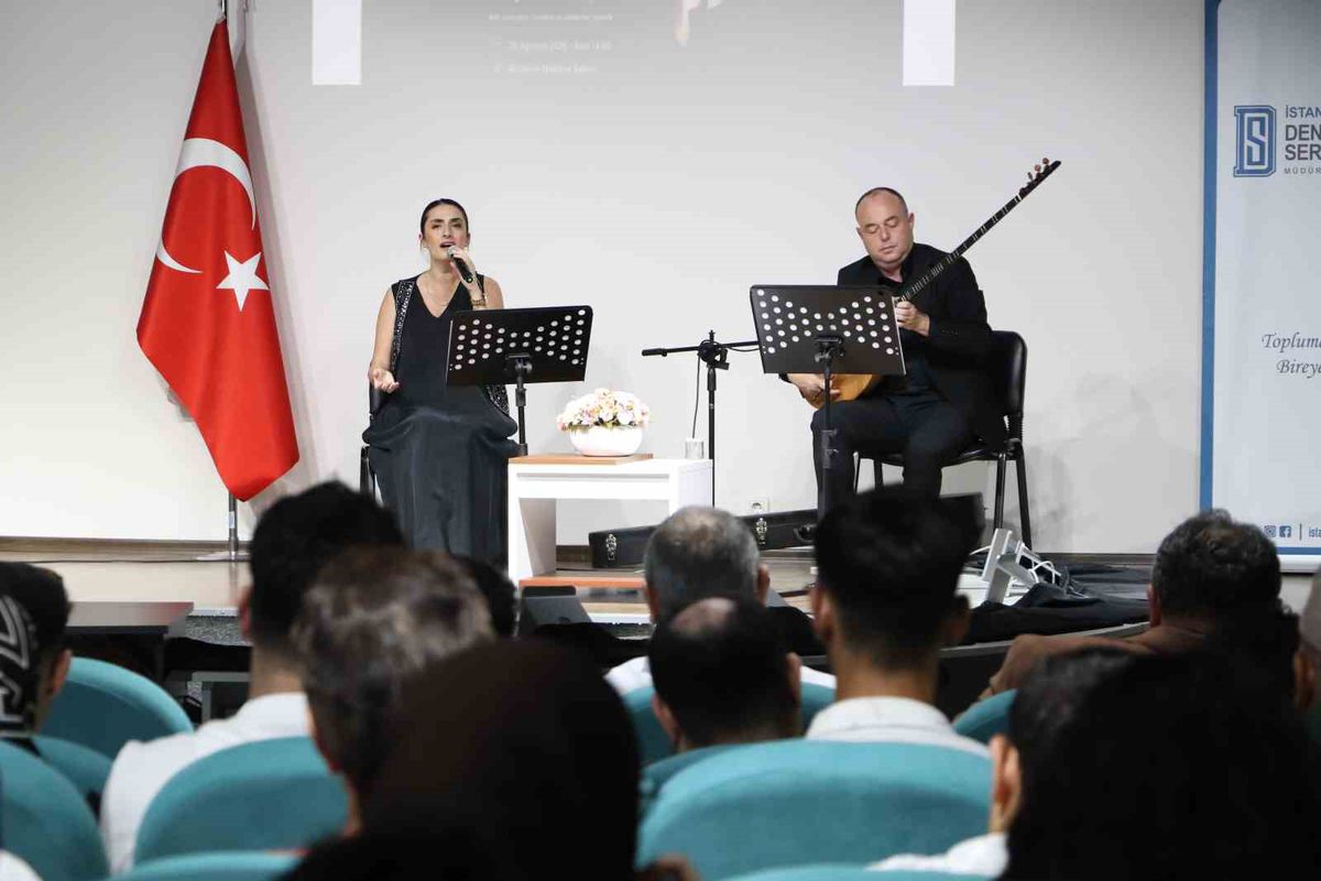 30 Ağustos Zafer Bayramı'nda Denetimli Serbestlik Yükümlülerine Türk Sanat Müziği Şöleni