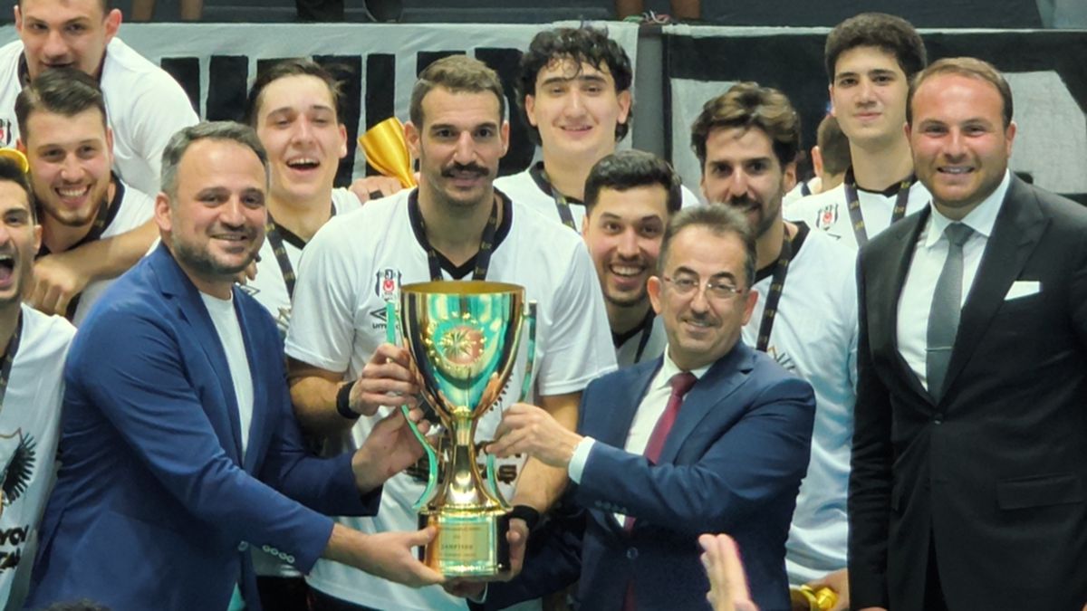 THF Cumhurbaşkanlığı Kupası erkekler şampiyonu Beşiktaş oldu