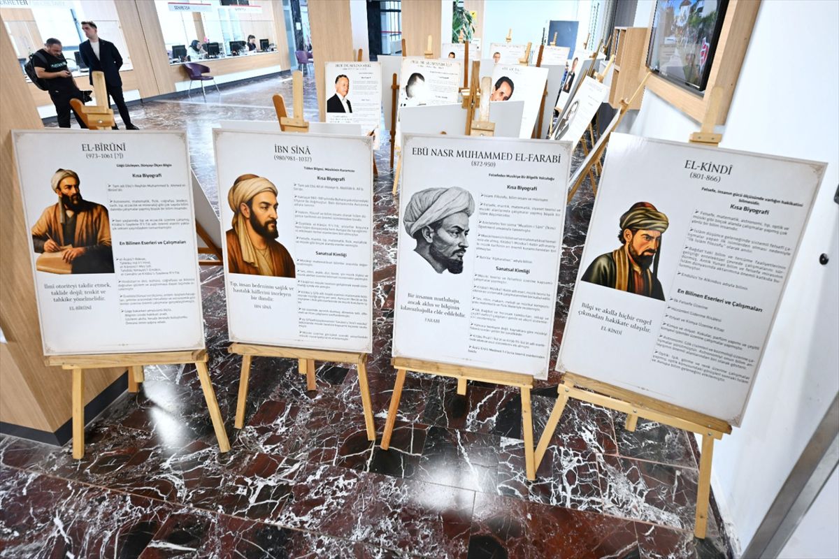 KTÜ'de Müslüman Hekimler Sergisi Açıldı