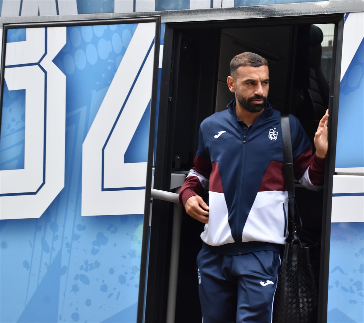 Trabzonspor, Ferencvaros maçı için Macaristan'a gitti