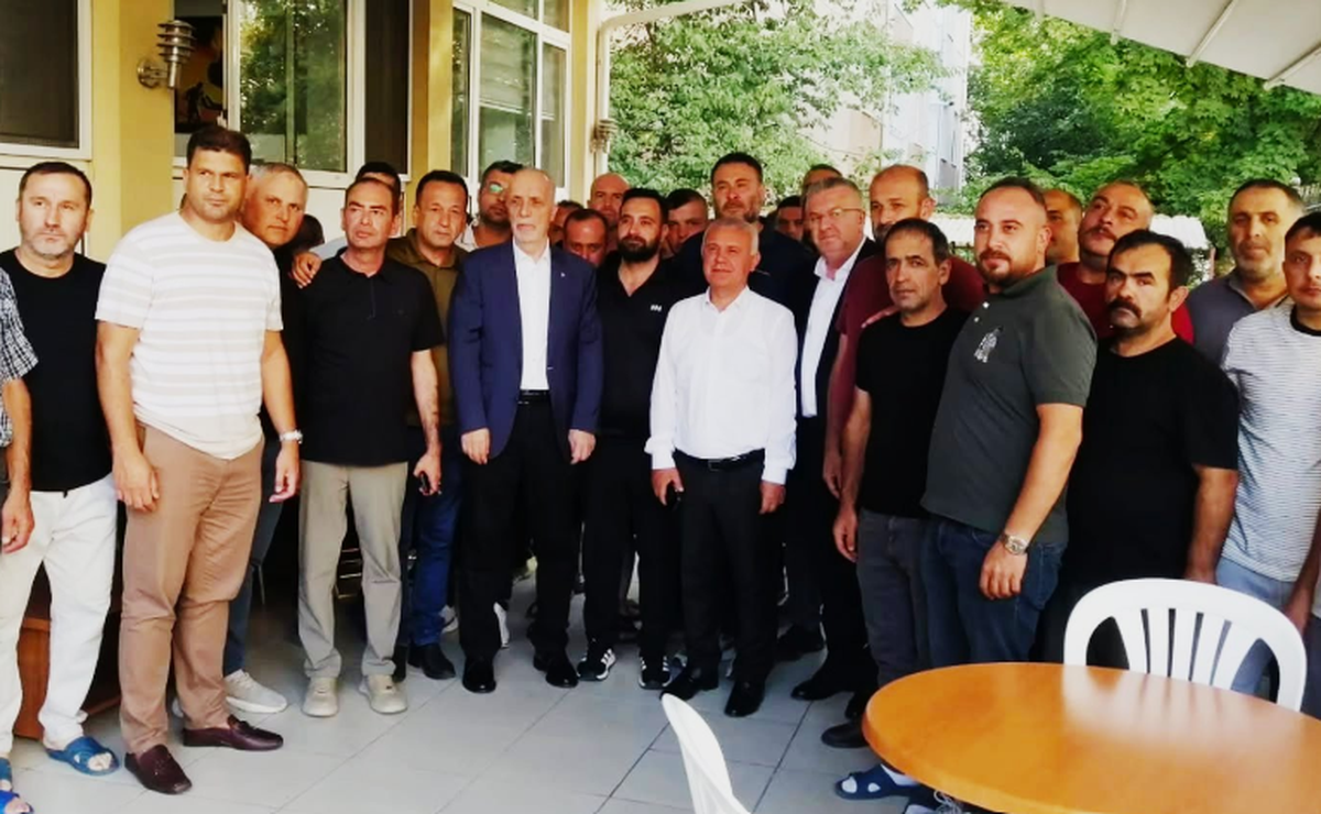 TÜRK-İŞ Genel Başkanı Atalay, Maden İşçilerini Ziyaret Etti