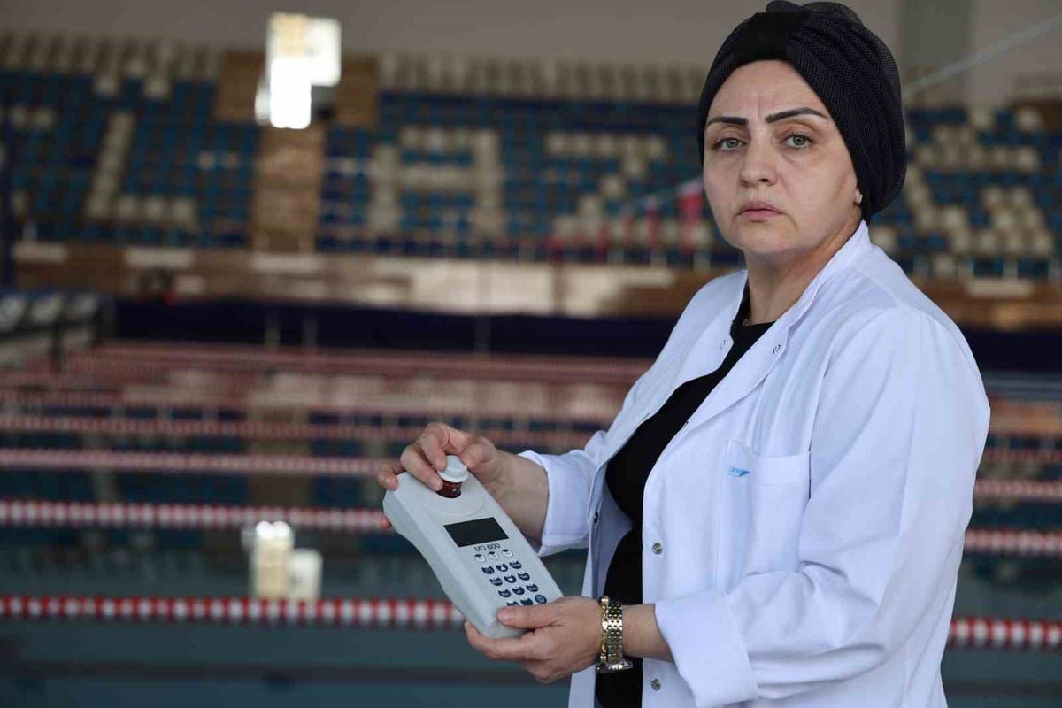 Elazığ'da Havuz Suları Türkiye'nin Tek Kimyagerine Emanet