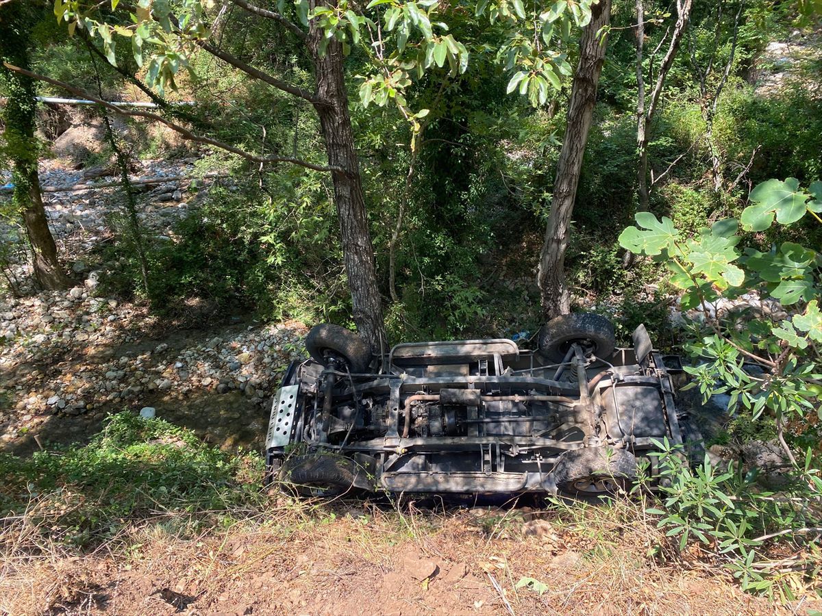 Alanya'da safari cipi devrildi: 11 yaralı