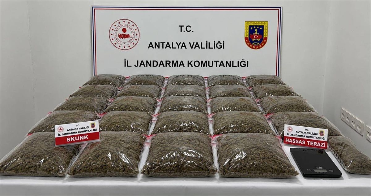 Antalya'da Uyuşturucu Operasyonu: 13 Gözaltı
