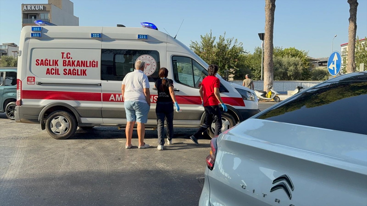 Germencik'te İki Araç Çarpıştı: 2 Yaralı