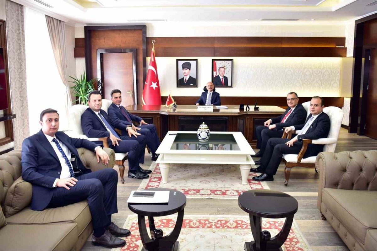 Vali Varol, Adli Teşkilat Yöneticilerini Kabul Etti