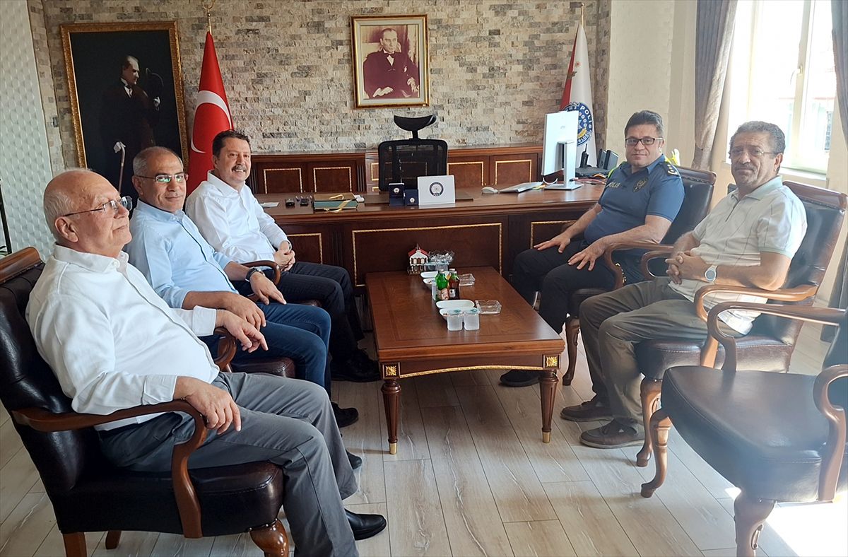 Beypazarı Belediye Başkanı'ndan Yeni Emniyet Müdürü'ne Ziyaret