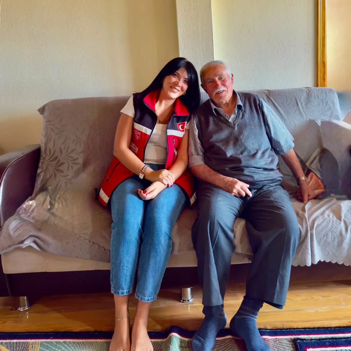Şehit Vahit Elmas'ın Babası Ziyaret Edildi