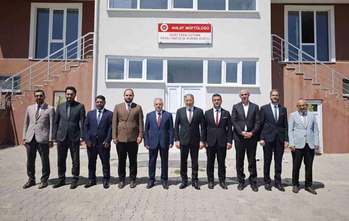 Arpaguş Ahlat'ta Müftülerle Buluştu