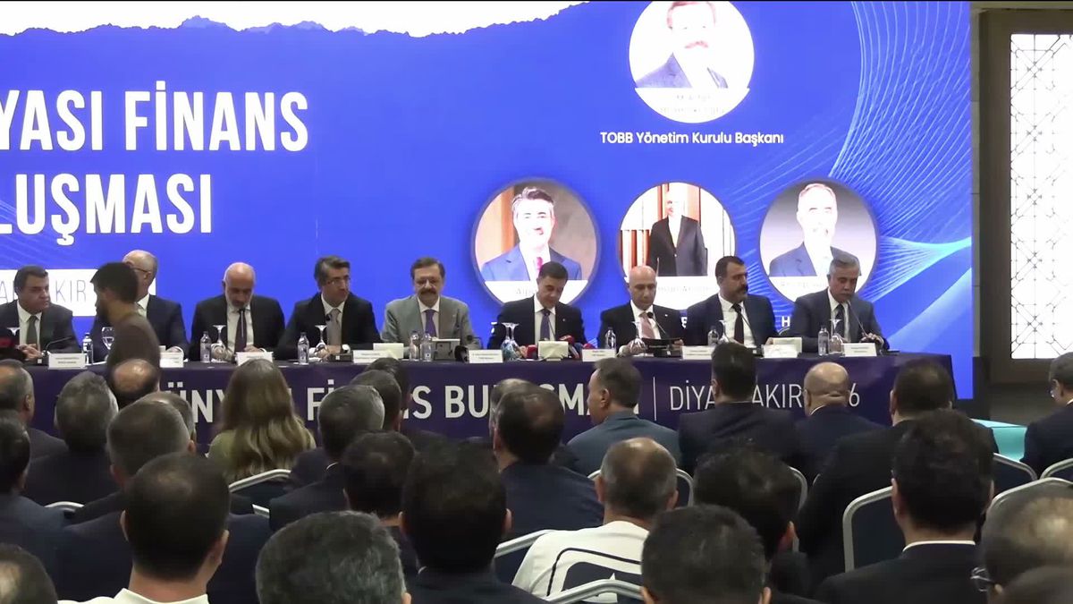 Diyarbakır'da İş Dünyası Finans Buluşması: 'Bölgenin Kalkınması Kalıcı Barış İçin Kritik'