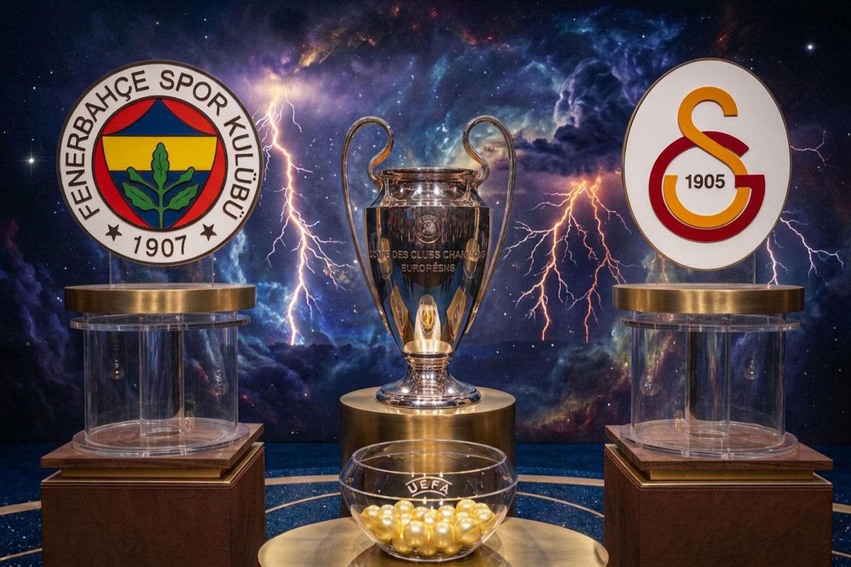 Canlı Kura: Fenerbahçe ve Galatasaray'ın UEFA Şampiyonlar Ligi'ndeki rakipleri belli oluyor