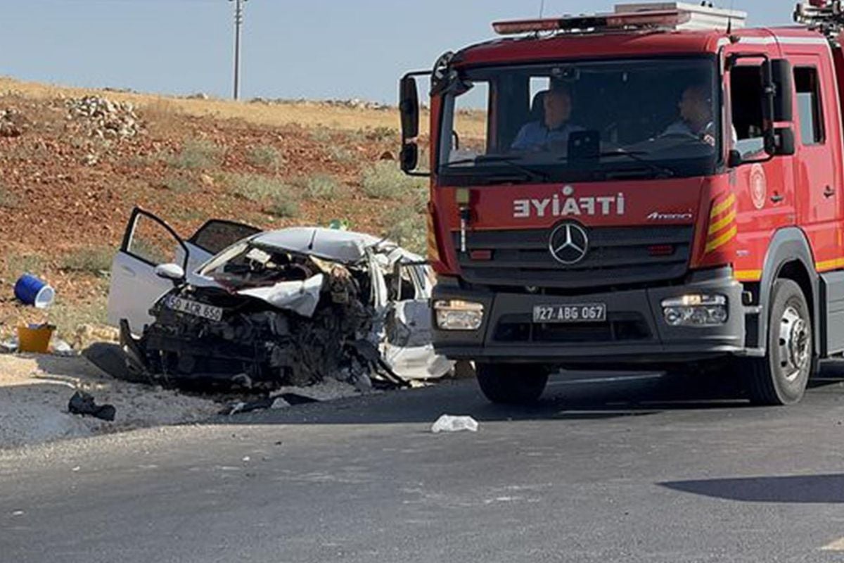 Gaziantep'te korkunç kaza: 2 ölü, 4 yaralı