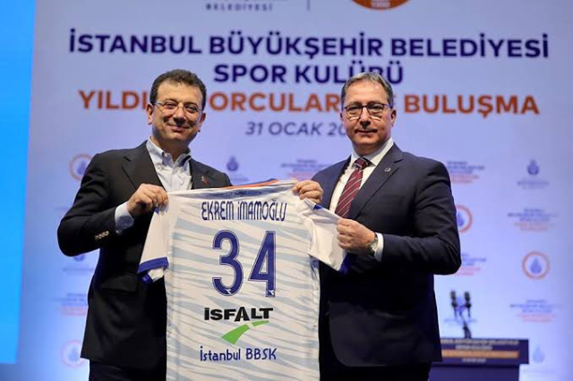 Ekrem Imamoglu (left), Fatih Keles (right)