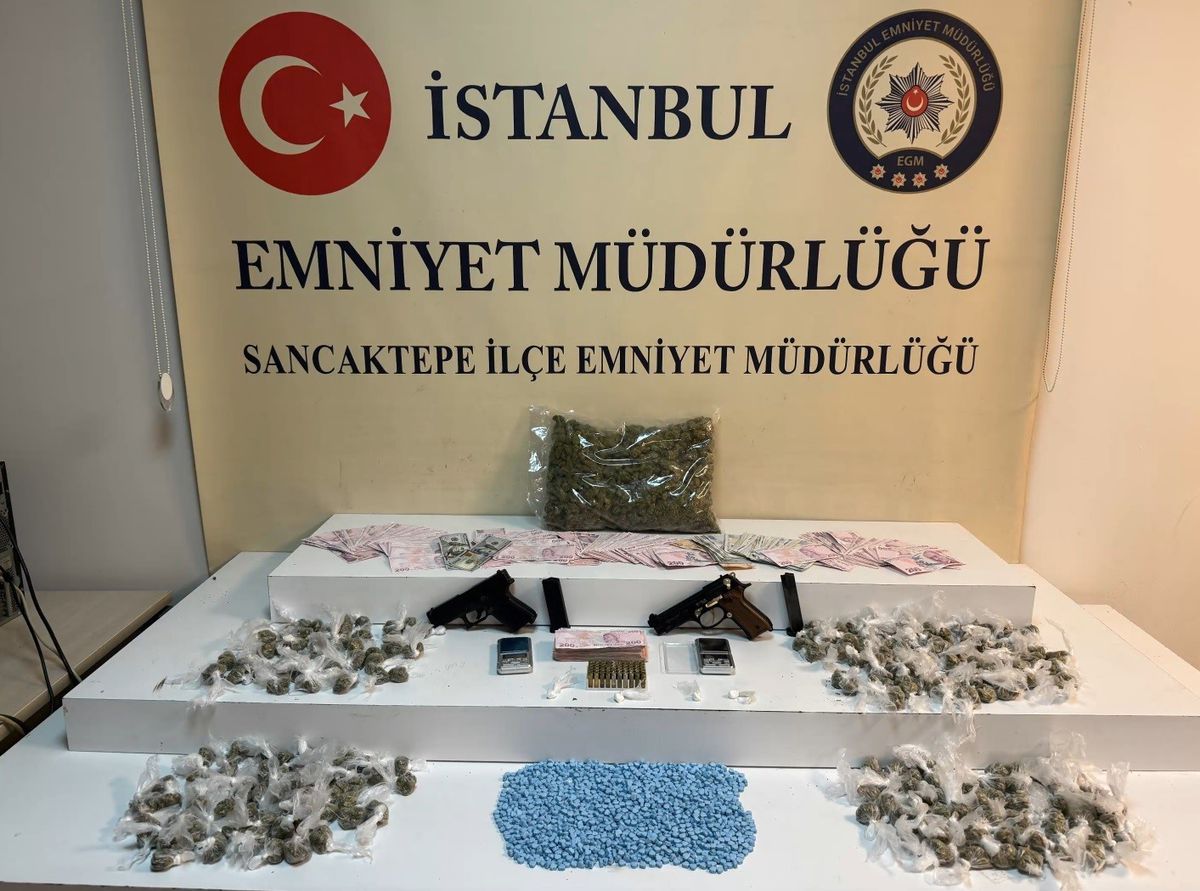 Sancaktepe, Pendik ve Sultanbeyli'de Dron Destekli Uyuşturucu Operasyonu: 5 Gözaltı