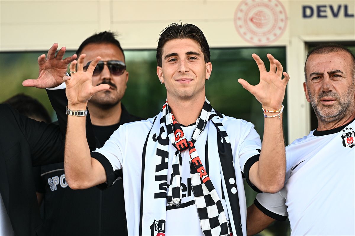 Beşiktaş'ın Yeni Transferi Fabio Miretti İstanbul'da