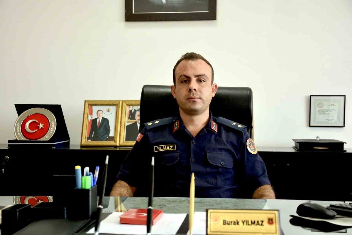 Kavak'ın yeni Jandarma Komutanı göreve başladı