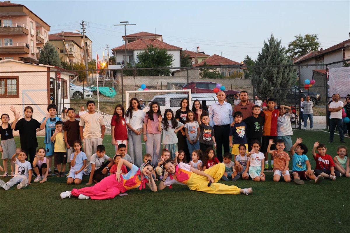 Kırıkkale'de Çocuklara Geleneksel Sokak Oyunları Şenliği