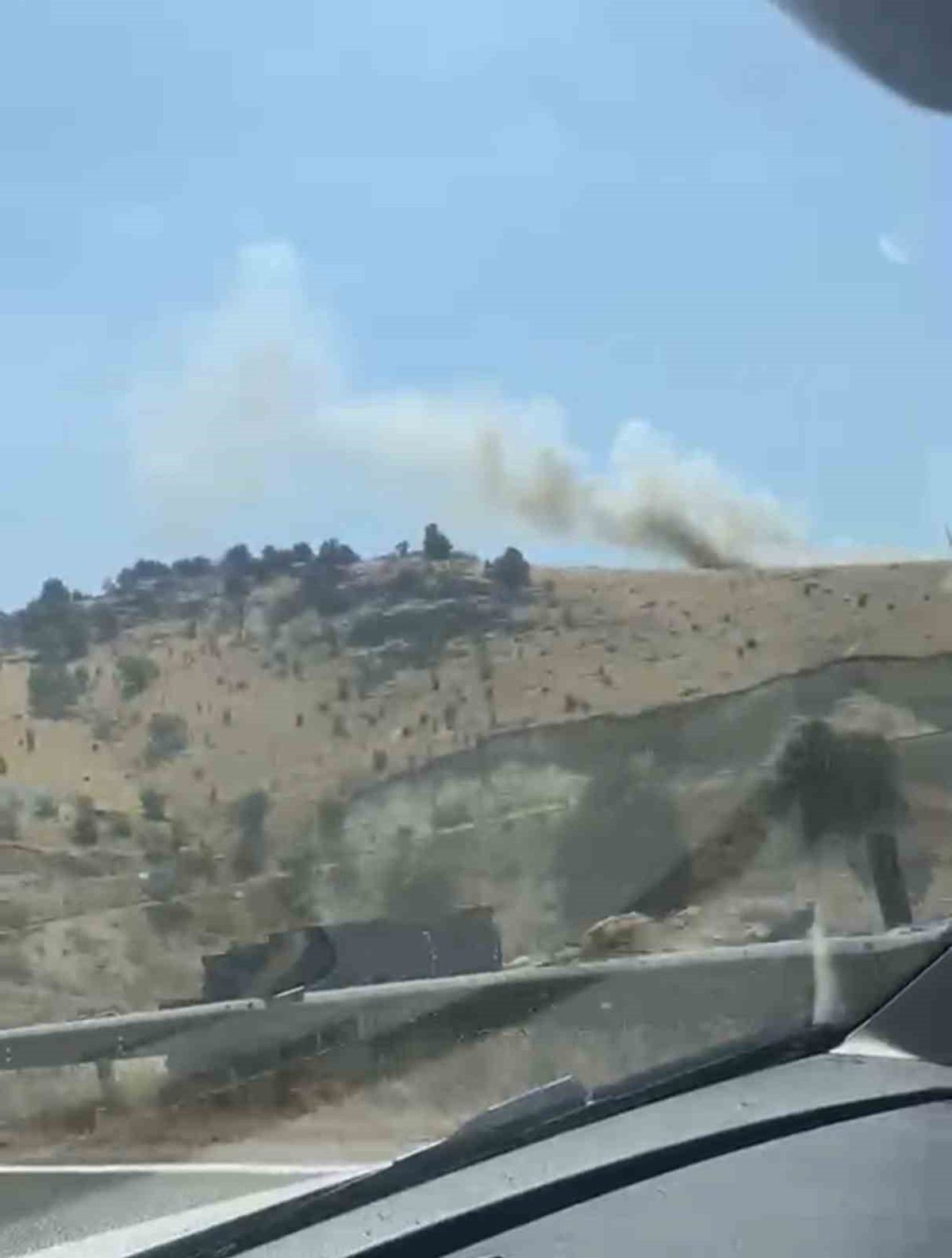 Adıyaman'da Yol Patlatması Yangına Neden Oldu