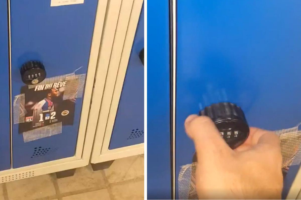 Lyonlu taraftar dolabı açınca şoke oldu