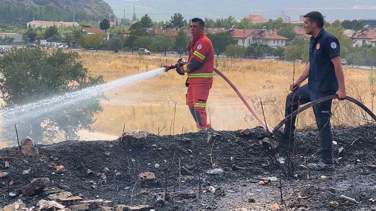 Menteşe'de Ziraat Alanında Yangın: Ekiplerin Müdahalesiyle Kontrol Altına Alındı