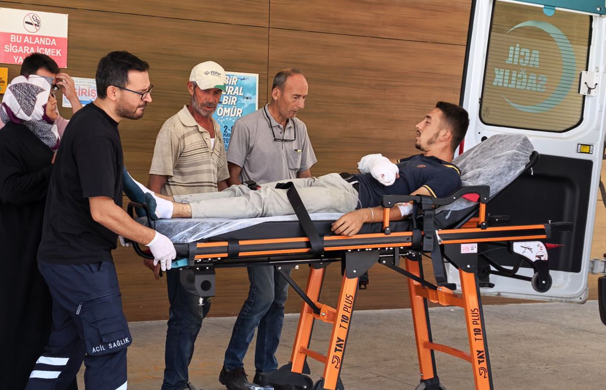 İnegöl'de Motorlu Testere Kazası: 3 Parmak koptu