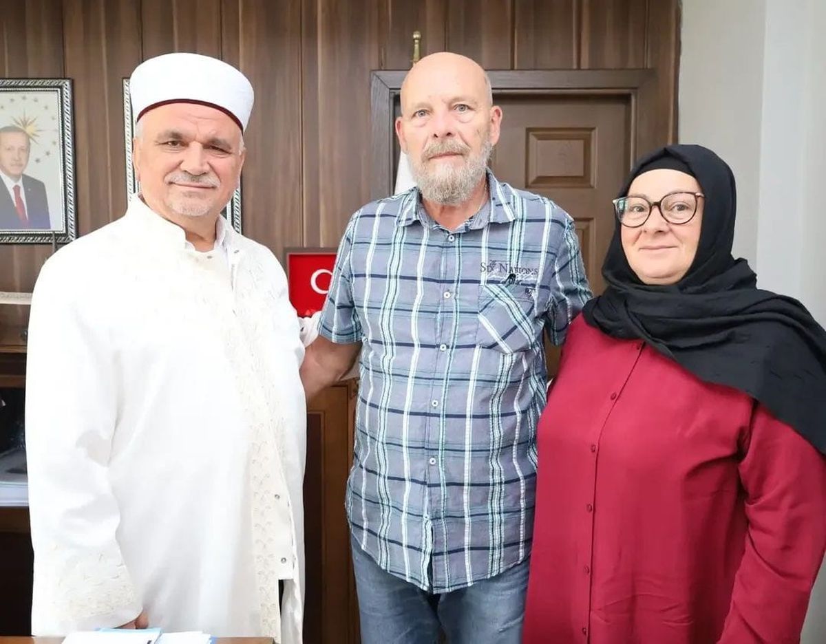 Alman vatandaşı Ralf Sohn, Karabük'te Müslüman oldu