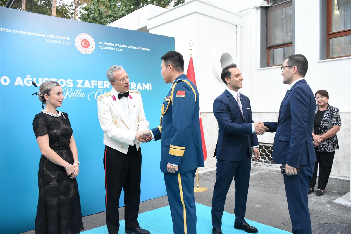 Taşkent'te 30 Ağustos Zafer Bayramı Resepsiyonu