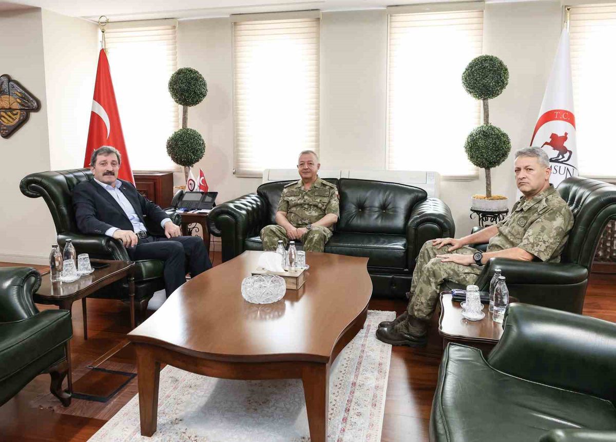 Samsun Garnizon Komutanı Tümgeneral Fethi Oltulu Göreve Başladı