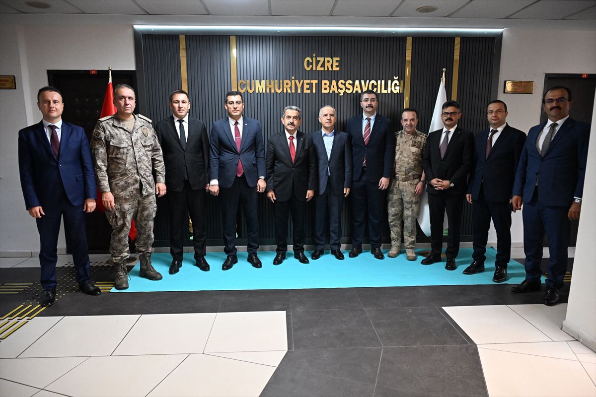 Şırnak Valisi'nden Cizre Başsavcısı'na ziyaret
