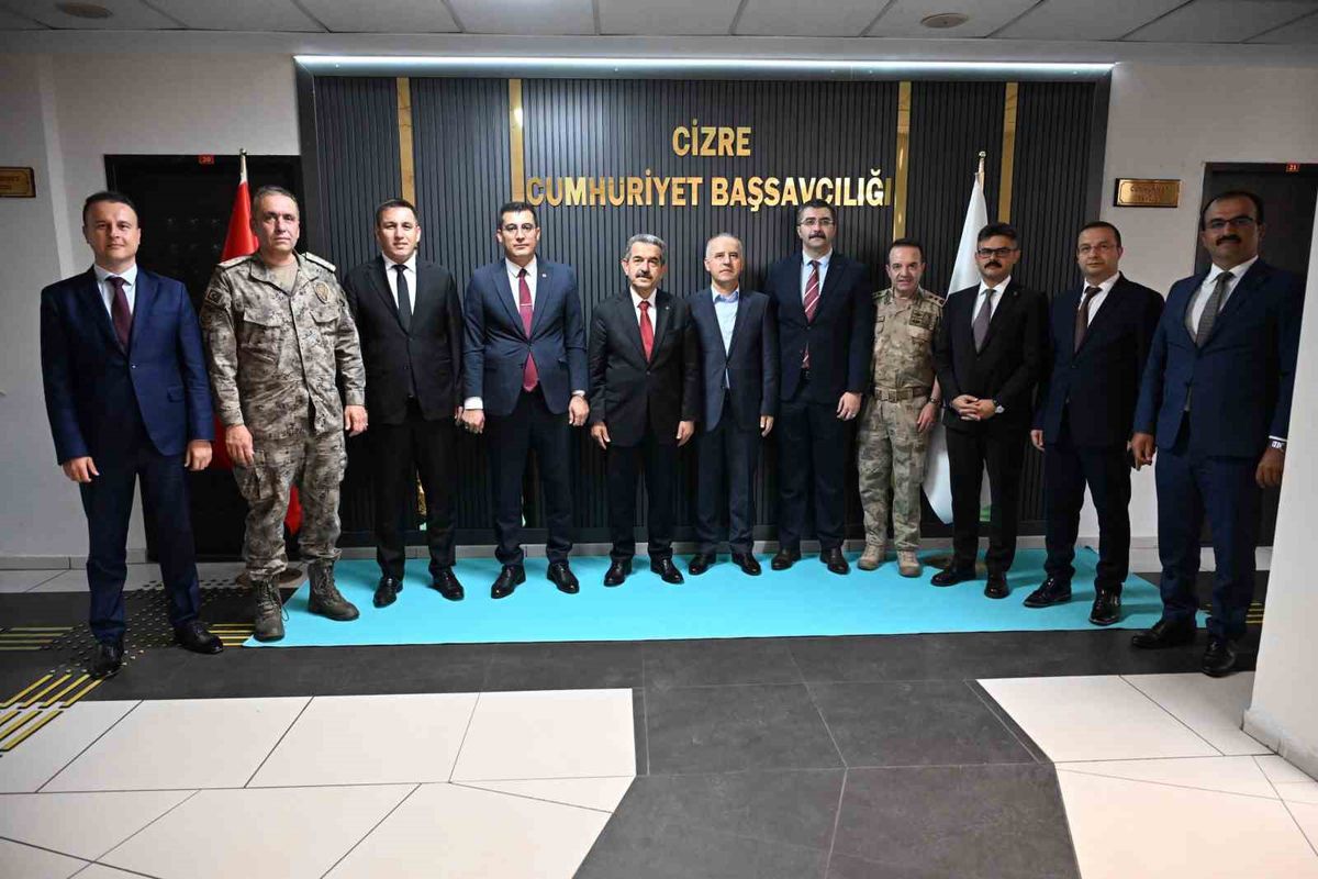 Şırnak'ta Adli Koordinasyon Toplantısı