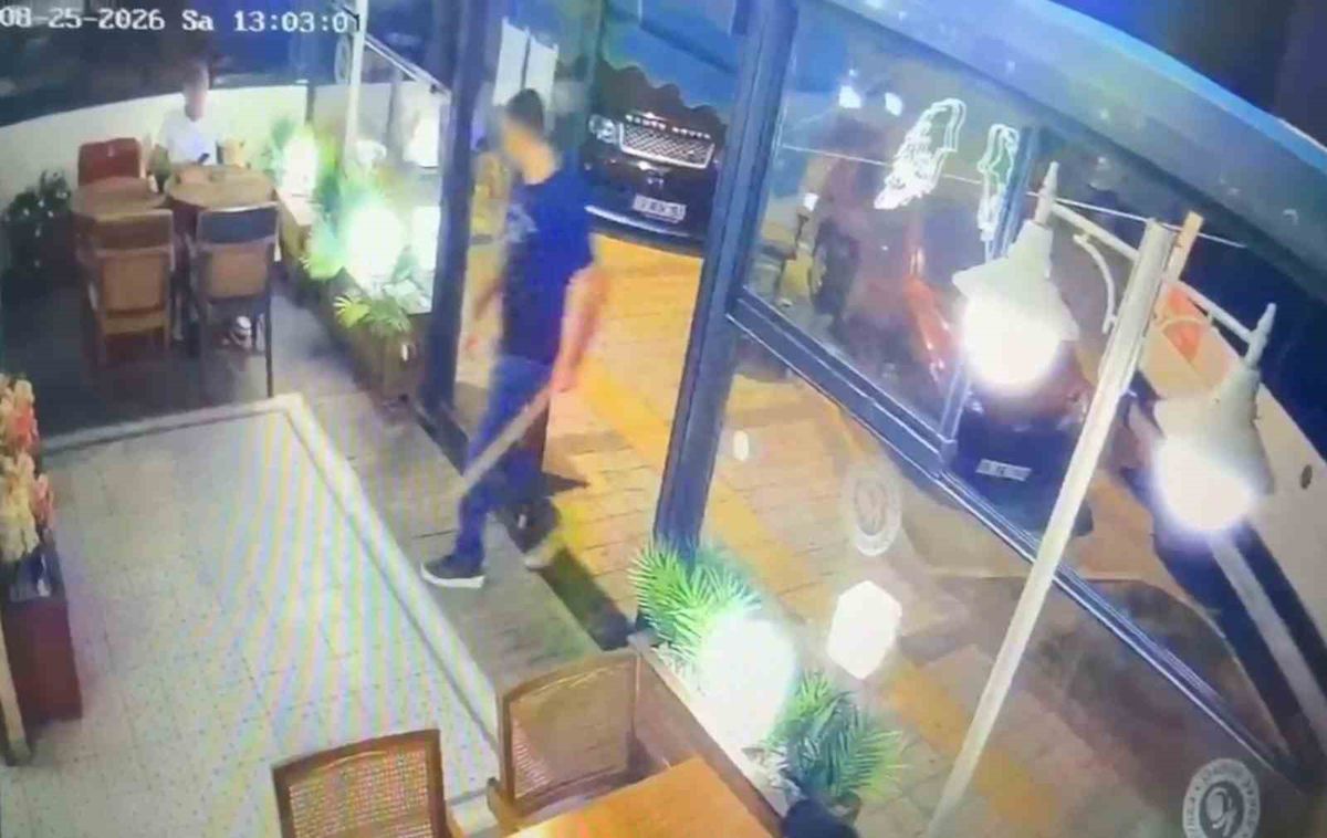 Söke'de Kafe Sahibine Sopalı Saldırı