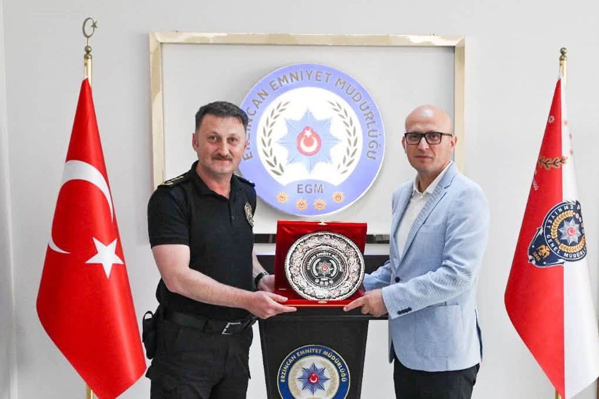 Albay Fatih Aslan'dan Emniyet Müdürü Zafer Baybaba'ya Ziyaret